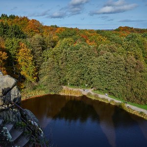 Herbst an den Externsteinen...... Werner Schuffenhauer